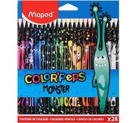 Matite triangolari MAPED Color'Peps Monster 24 pezzi