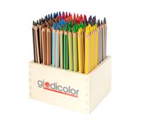 Matitoni Colorati Esagonali Giodicolor: 144 Pastelloni Maxi in 12 Colori Vivaci