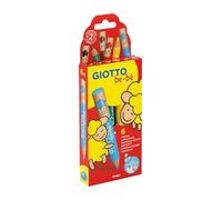 Giotto Giotto Bebe' Pastelloni In Legno Mina 0.7mm Colori Assortiti Conf 6 Pz. S