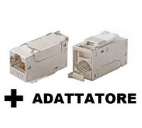 matix GO bticino compatibile presa di rete dati rj45 cat6 cat6a cat7 cat8