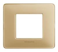 Placca Bticino Matix 2 moduli avorio AM4802CAV