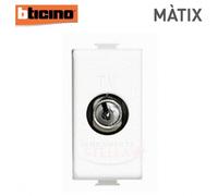 MATIX - PRESA TV DERIVATA FINALE - AM5202D - - ORIGINALE BTICINO - BIANCO