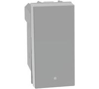 MatixGO - pulsante 1P NO NC 10A grigio - BTICINO LEGRAND JG4034