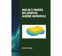MATLAB À TRAVERS DES EXEMPLES. ALGÈBRE MATRICIELLE