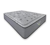 Matnature | Nature Sac | Materasso viscoelastico | Molle insacchettate e Visco Pro Lusso | Multiplo Zone Struttura Firtezza Superiore | Altezza 25 cm | Tessuto 3D Alto Grammatura (90 x 190 cm)