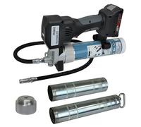 MATO GmbH - Pressa per grasso a batteria, 18 V, agli ioni di litio, per 500 g e 400 g
