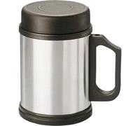 MATO interpräsent 4093 Tazza termica Acciaio inox (spazzolato), Nero 0.350 l