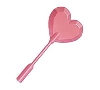 Matoebyr Bacchette magiche con stampa 3D a forma di cuore, senza contatto, per raves, feste, supermercati, caffetterie, trasporti pubblici, metropolitane, autobus, rosa, riferimento alla