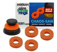 MatoSan® AIMFAME Precision Ring Thumb-Stick Aim Assist Anelli ammortizzatori Accessori per stick analogici per Playstation 5 Xbox One X S Switch PS5 Controller per PS4 Stick Control (Chaos 120)