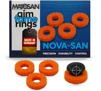 MatoSan® AIMFAME Precision Ring Thumb-Stick Aim Assist Anelli ammortizzatori Accessori per stick analogici per Playstation 5 Xbox One X S Switch PS5 Controller per PS4 Stick Control (Nova 40)
