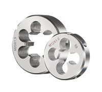 Matrice di filettatura rotonda Filiera filettata M15-M52 in lega di acciaio, filettatura metrica destra, utensili for il taglio della filettatura in metallo(M15x1.5)