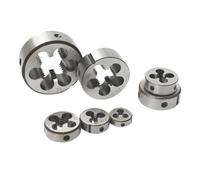 Matrice di filettatura rotonda Filiera for filettatura tubi 1 pollice 3/4 1 pollice 13/16 1 pollice 7/8 2 pollici Filiere tonde Taglio destro Acciaio for utensili(1 7l8-16 UN,3 PCS)