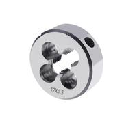 Matrice di filettatura rotonda M12 M14 M16 M18 M20 Macchina Filettatura Destra Filiera Vite Strumenti Filettatura Metrica Filiera Tonda Spina Maschio(M12)