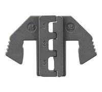TOOLCRAFT PLE-0A5 Matrici di crimpaggio Giuntafilo finale, Capocorda con guaina termoretraibile Range di compressione: