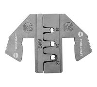 TOOLCRAFT PLE-0K6 Matrici di crimpaggio Adatto per connettore: DEUTSCH Range di compressione AWG: 12 fino a 16 awg Adat