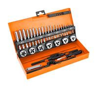 Set di maschi e filiere 32 pezzi, M3-M12, HSS in valigetta - NEO TOOLS - 12-915