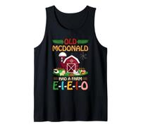 Matricole per Bambini e Bambini o Vecchi McDonald Canotta