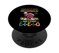 Matricole per bambini e bambini o vecchi McDonald PopSockets PopGrip Adesivo