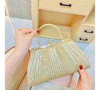 Matrimonio Banchetto Borsa a mano Borsa da sera Diamante di raso Borsa pochette