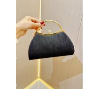 Matrimonio Banchetto Borsa a mano Borsa da sera Diamante di raso Borsa pochette