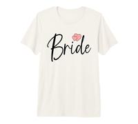 Matrimonio Bride Minimalista Sposa Maglietta Premium