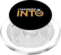 Matrimonio e anniversario di matrimonio coppia disegni PopSockets PopGrip per MagSafe