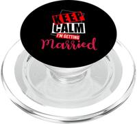 Matrimonio e anniversario di matrimonio coppia disegni PopSockets PopGrip per MagSafe