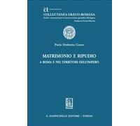 Matrimonio e ripudio a Roma e nei territori dell'Impero