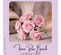 Matrimonio Evento Decorazione Floreale Spugna Rosa Fiore Grappolo IN Vari Colori