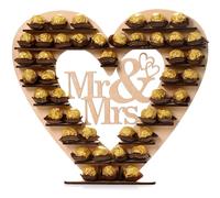 Matrimonio Ferrero Rocher Cioccolato Stand Centrotavola Dolci Mr & Mrs Cuore