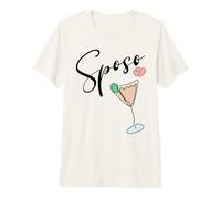 Matrimonio in Italia Sposo Maglietta Premium