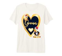Matrimonio Marito Addio al Celibato POLLI Groom Sposo Maglietta Premium