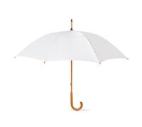 Matrimonio Ombrello Crooked Manico IN Legno Sposa 90cm Lunghezza X 106cm Manuale