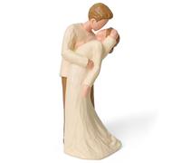 Matrimonio per coppia, statua d'amore per sposi, regalo bacio della vittoria, statuetta per fidanzamento e lista nozze