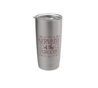 Matrimonio - Servo dello sposo Bicchiere termico in acciaio inox doppia parete