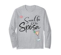 Matrimonio Sorella della Sposa Italiana Maglia a Manica
