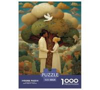 Matrimonio sotto l'Albero della Conoscenza1000 Pezzi Impossibili Per Adulti, Giochi, Regali, Sfide Per Bambini38x26cm/1000pcs