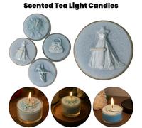 Matrimonio Tema Profumato Tè Luce Notte Candele Sposa Scarpa Bouquet Lumino Set