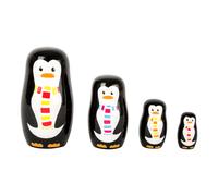Matrioška - Famiglia di Pinguini Piede Piccolo