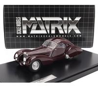 MATRIX 1/43 BUGATTI TYPE 57S ATLANTIC 1937 MARRONE MODELLINO AUTO STATICO