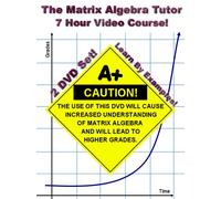 Matrix Algebra Tutor: 7 Hour Co