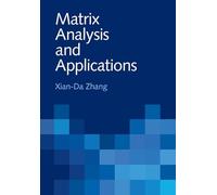 Matrix Analysis and Applications