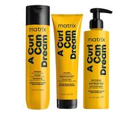 MATRIX Kit Total Results A Curl Can Dream Shampoo 300ml + Mask 250ml + Light Ho