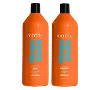 MATRIX Kit Total Results Mega Sleek Shampoo 1000ml + Balsamo 1000ml