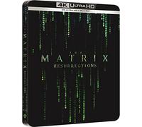 Matrix Resurrections 4K Steelbook (4K UHD Blu-ray) Keanu Reeves Carrie-Anne Moss