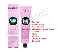 Matrix Super Sync Pre-Bonded tinta semipermanente per capelli colore 8N Neutral Light Blonde 90 ml