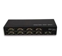 Techly Np Matrix SVGA 4 IN 4 OUT Full HD 1080p con Audio
