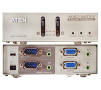 Matrix Switch Video 2 IN 2 OUT VGA con Audio, VS0202