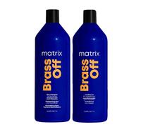 MATRIX TOTAL RESULTS Kit Brass Off Shampoo 1000ml + Conditioner 1000ml