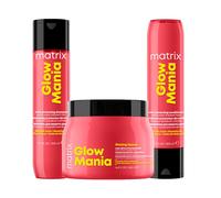 MATRIX TOTAL RESULTS Kit Glow Mania Shampoo 300ml + Mask 500ml + Conditioner 30